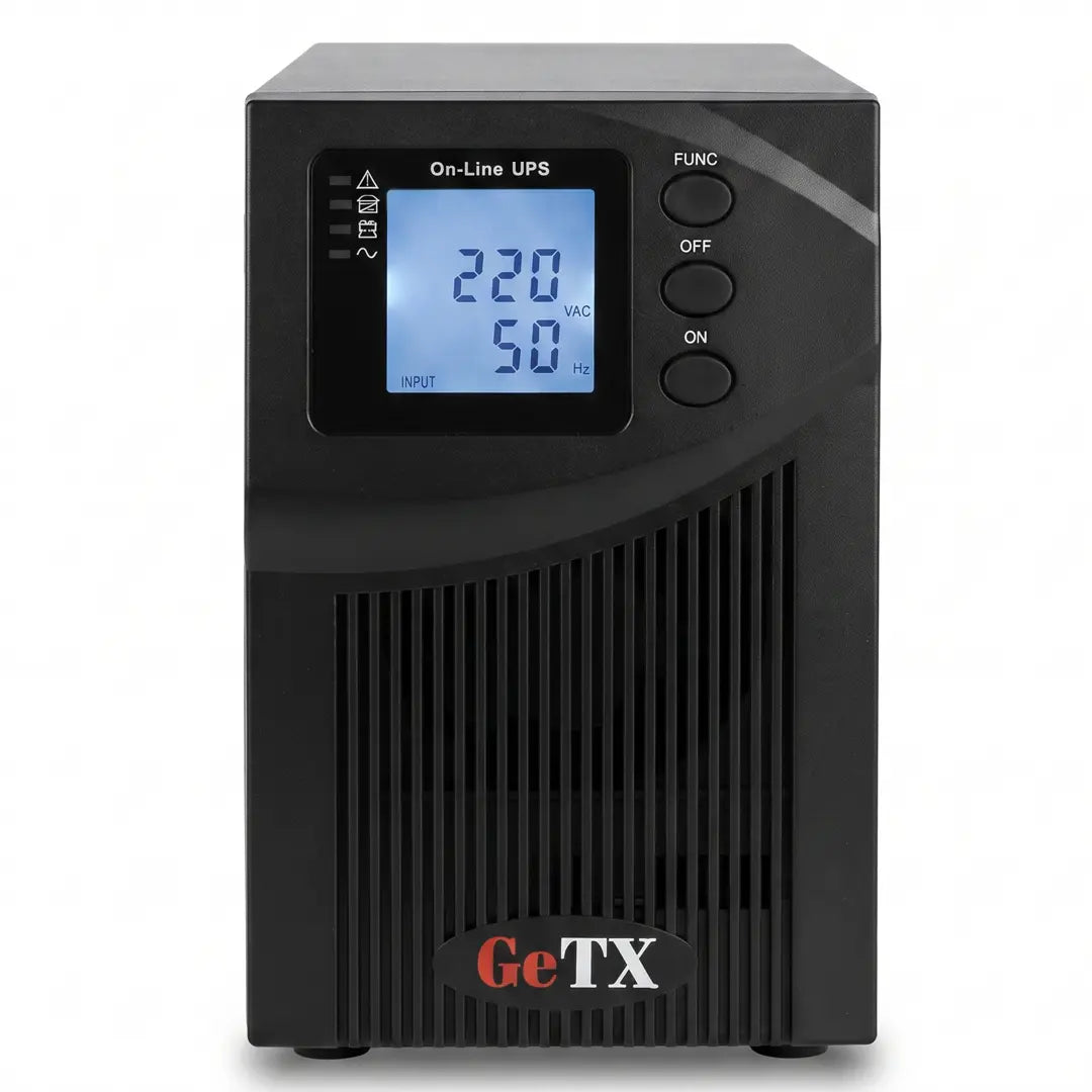 UPS Getx 1000va, 1KV Online - GXK-1-1-1-CO (LCD, Battery 12V-9A *2)
