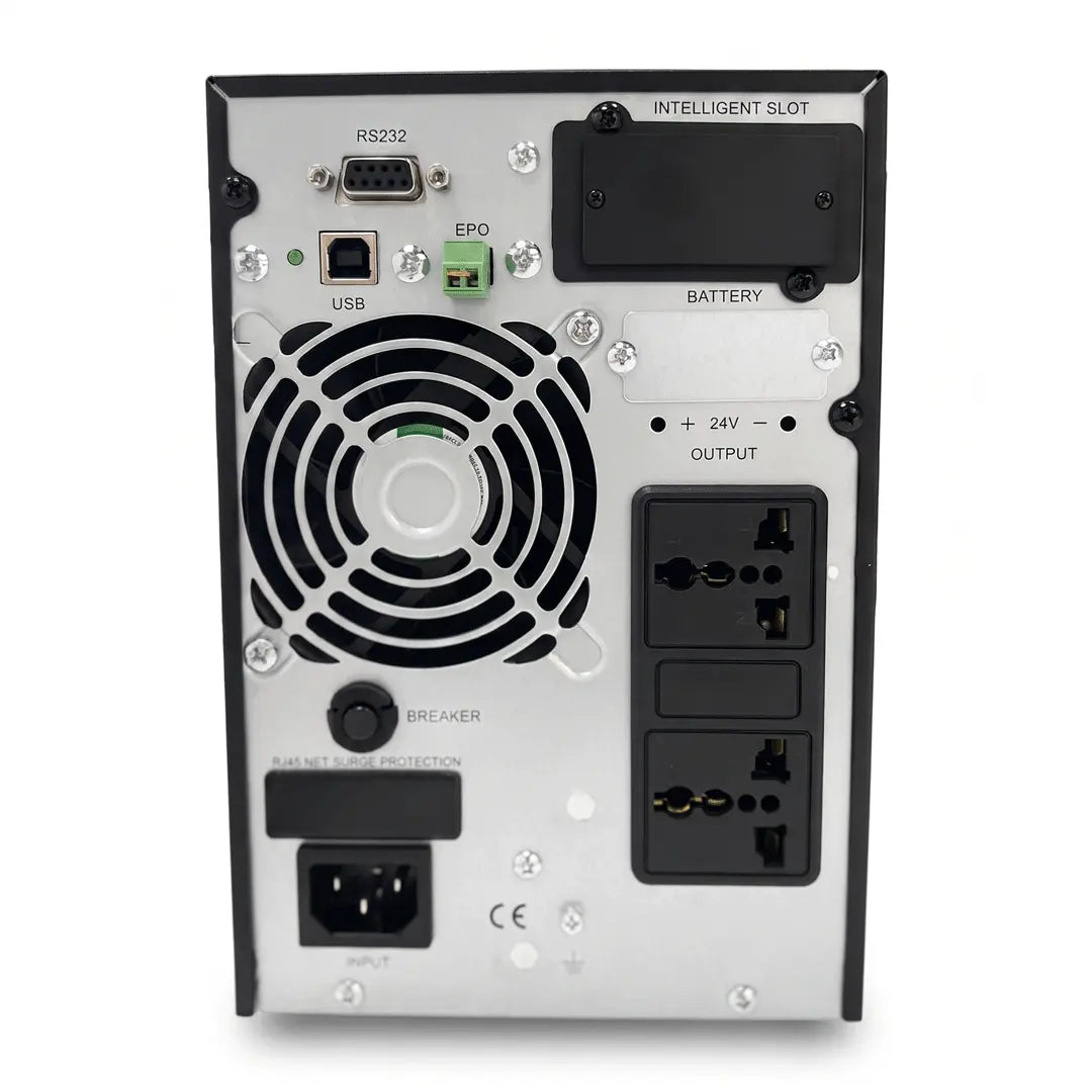 UPS Getx 1000 فولت أمبير، 1 كيلو فولت أمبير أونلاين - GXK-1-1-1-CO (شاشة LCD، بطارية 12 فولت - 9 أمبير ×2)
