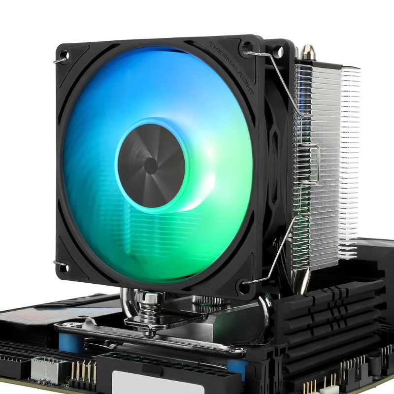 مبرد هوائي لوحدة المعالجة المركزية Thermalright Assassin X 90 SE ARGB - أسود