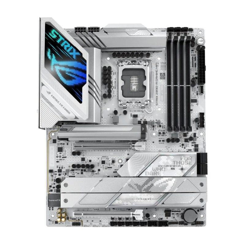 ASUS ROG Strix Z890-A Gaming WiFi ATX Motherboard White – 3-Years Warranty