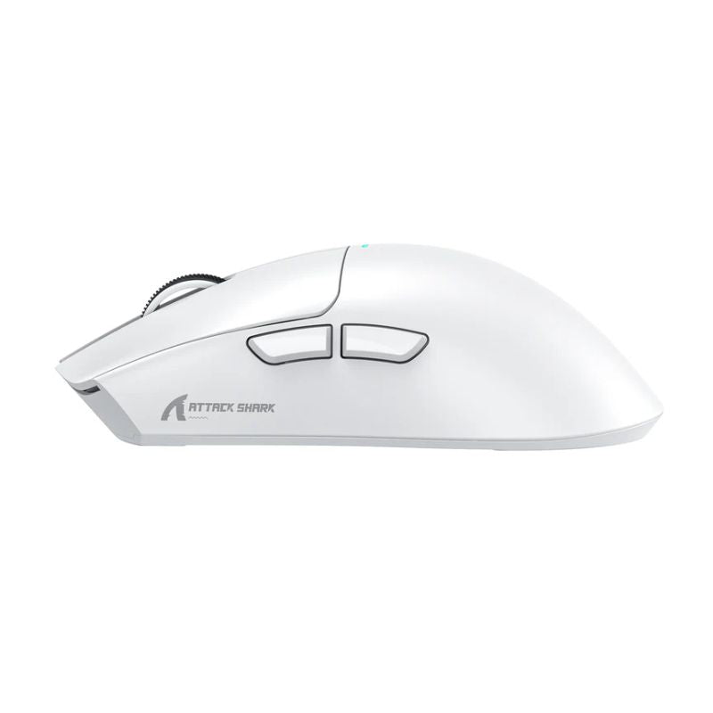 ماوس الألعاب اللاسلكي Attack Shark X3 Pro 26000 DPI RGB – أبيض