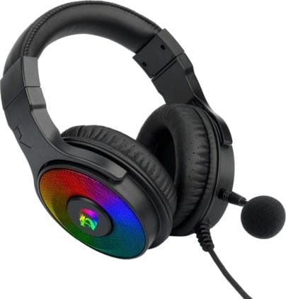 Redragon H350 Pandora RGB Wired Gaming Headset Dynamic RGB Backlight Stereo Surround Sound Black