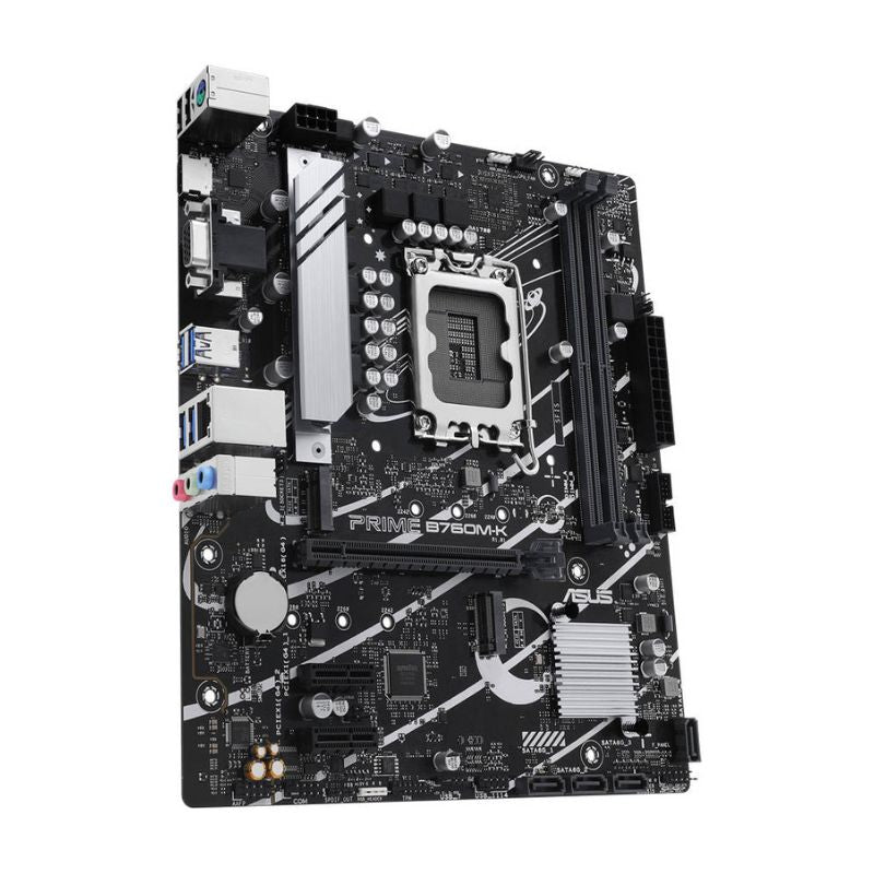 ASUS Prime B760M-K Motherboard - Intel LGA 1700, B760, DDR5, mATX