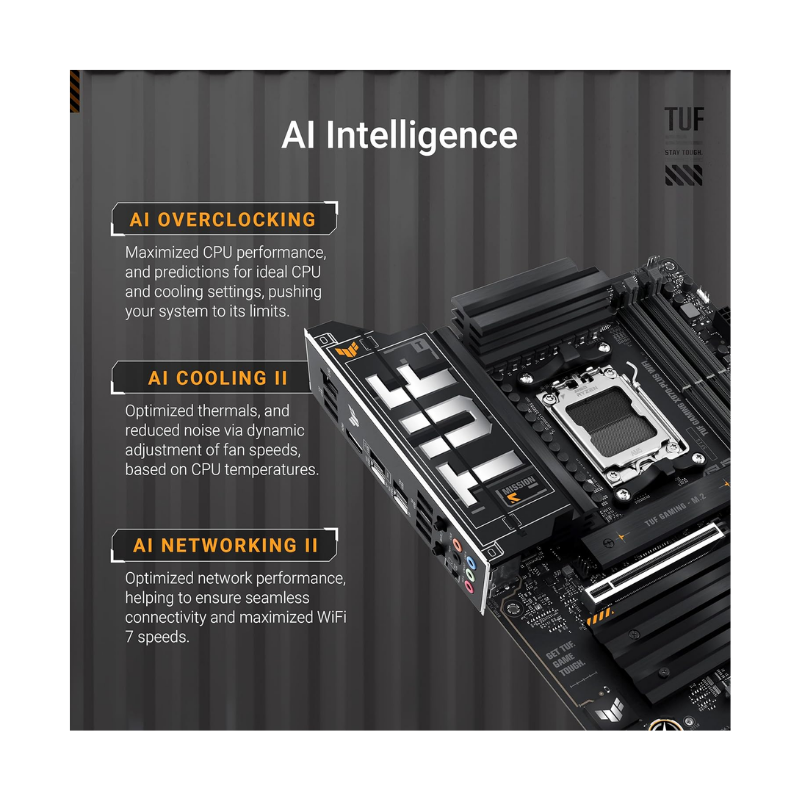 ASUS TUF GAMING X870-PLUS AM5 WIFI Motherboard