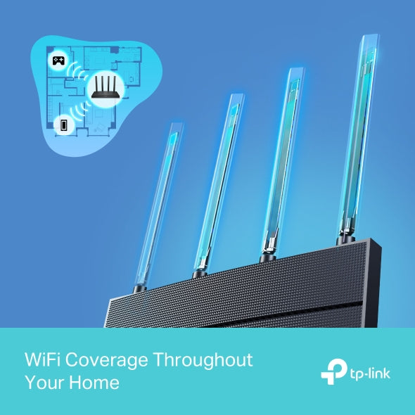 جهاز التوجيه TP-Link Archer AX12، AX1500 بتقنية Wi-Fi 6
