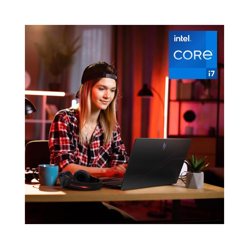 لابتوب الألعاب Acer Nitro V 15 ANV15-51-76ER - معالج Intel Core i7-13620H، ذاكرة وصول عشوائي 16 جيجابايت، قرص SSD سعة 512 جيجابايت، بطاقة رسومات RTX 4050 بسعة 6 جيجابايت، شاشة IPS بحجم 15.6 بوصة ومعدل تحديث 165 هرتز