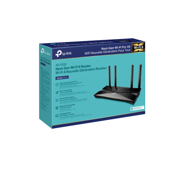 Archer AX10 | AX1500 Wi-Fi 6 Router - TP-Link