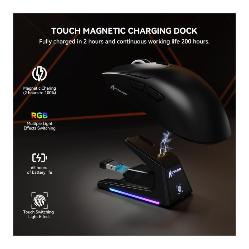 ATTACK SHARK X1 Tri-mode Gaming Mouse