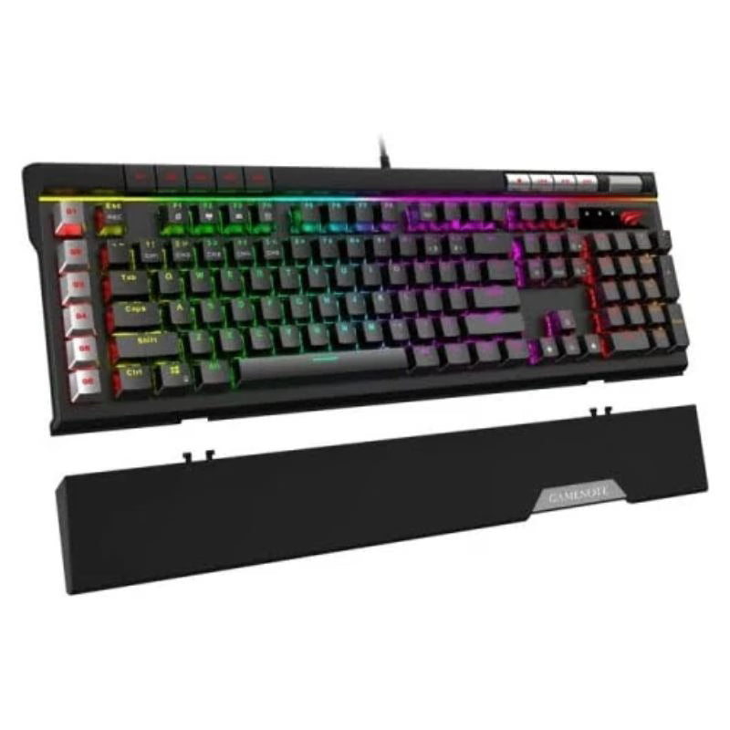 HAVIT HV-KB462L Mechanical Gaming Keyboard, RGB Backlights - Black