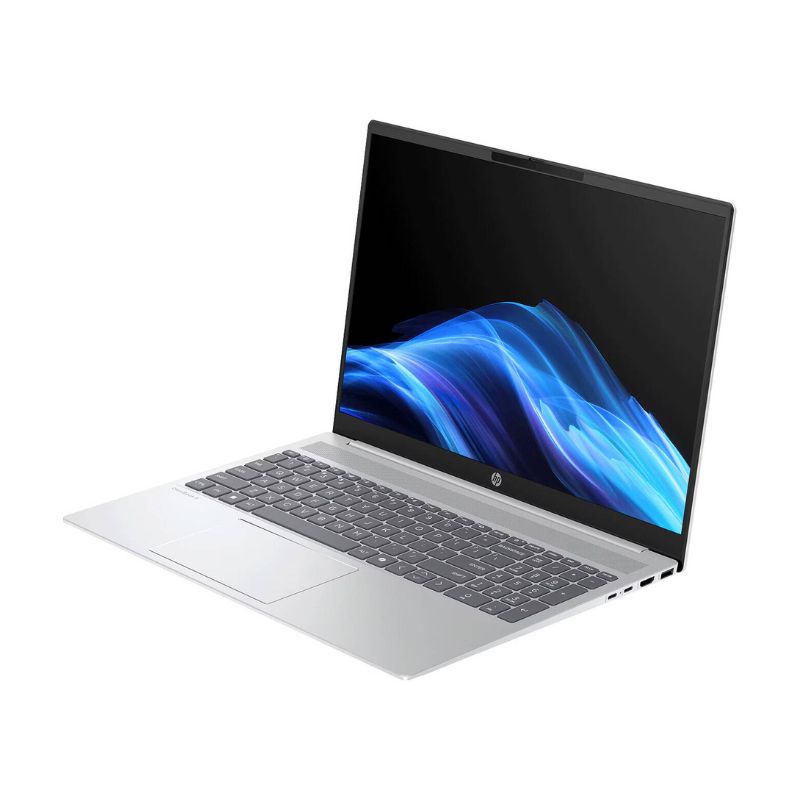 لاب توب HP OmniBook 5 AI 16-AF1017WM بشاشة لمس - معالج Intel Core Ultra 7-255U، وذاكرة وصول عشوائي (RAM) سعة 16 جيجابايت، وقرص تخزين من نوع SSD سعة 1 تيرابايت، وشاشة IPS مقاس 16 بوصة (1920×1200)، ونظام تشغيل Windows 11، بلون فضي جليدي