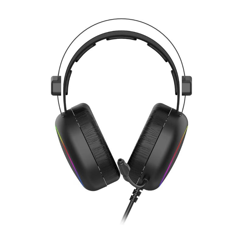 Havit H2016D RGB Wired, Surround Sound Gaming Headset with Mic – Black