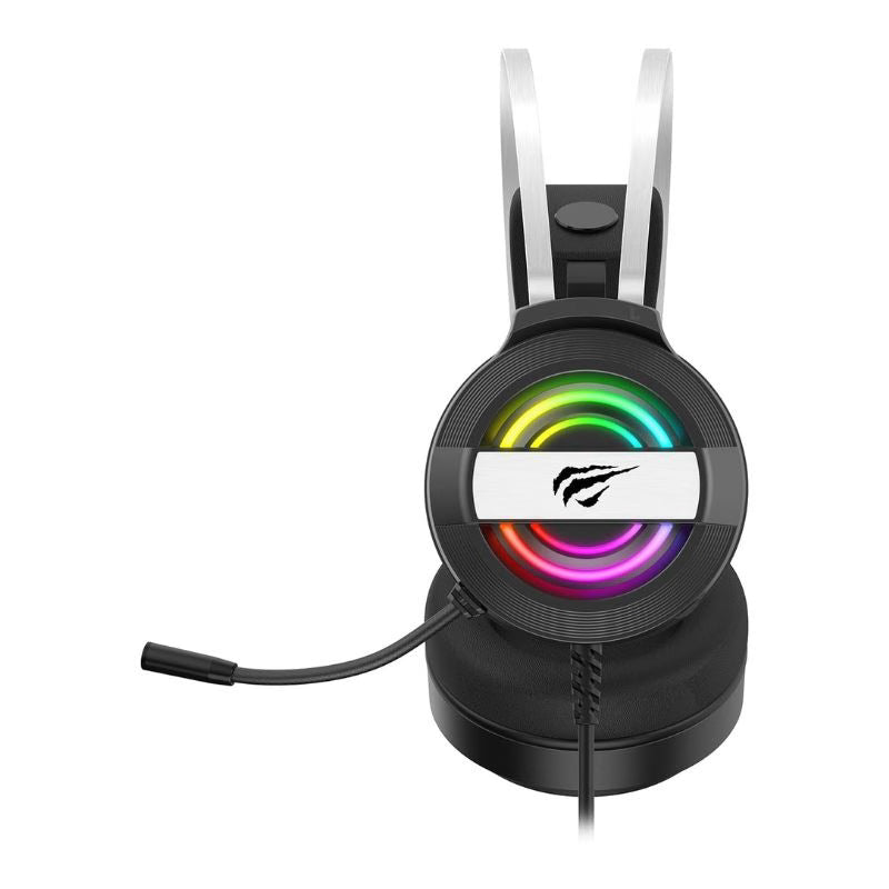 Havit H2026D RGB Wired, Surround Sound Gaming Headset with Mic - Black