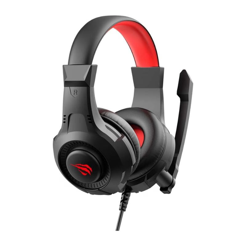 Havit H2031D RGB Wired, Surround Sound Gaming Headset with Mic (Black/Red)