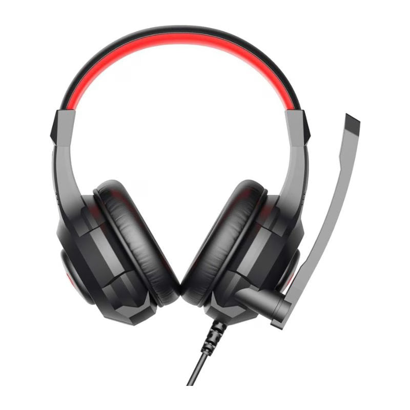 Havit H2031D RGB Wired, Surround Sound Gaming Headset with Mic (Black/Red)