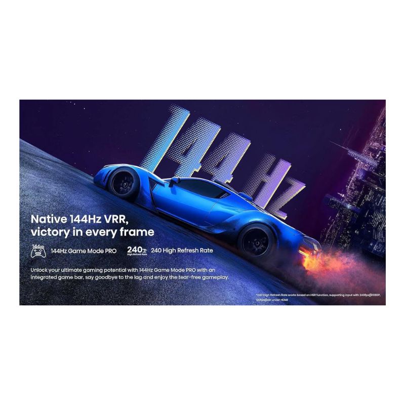 Hisense 100Q7Q 100" 4K UHD QLED Smart TV Dolby Vision – Dolby Atmos– Black