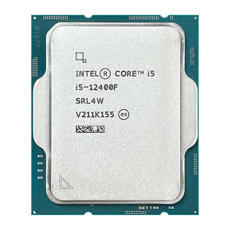 معالج سطح المكتب إنتل كور آي 5-12400 إف - سداسي النواة، 2.5 جيجاهرتز، LGA 1700، 65 واط، علبة