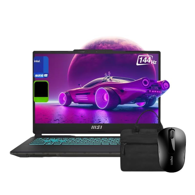 MSI Cyborg 15 A13UDX – Core i5-13420H, RTX 3050, 16GB, 512GB + Free Mouse & Bag
