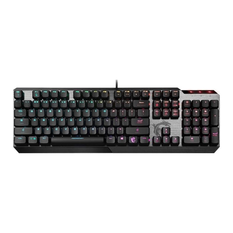 MSI Vigor GK50 Mechanical RGB Gaming English-Arabic Keyboard - Black