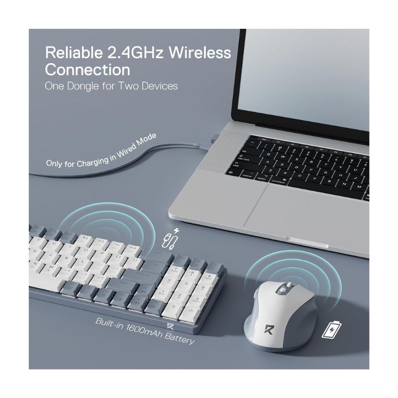 Redragon BS-8772GW Wireless Mechanical Combo