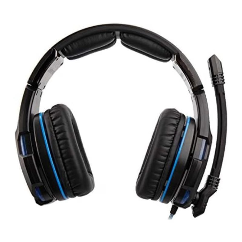 ساديس نايت SA-907 برو، سماعة رأس للألعاب، سلكي بمنفذ USB - أسود