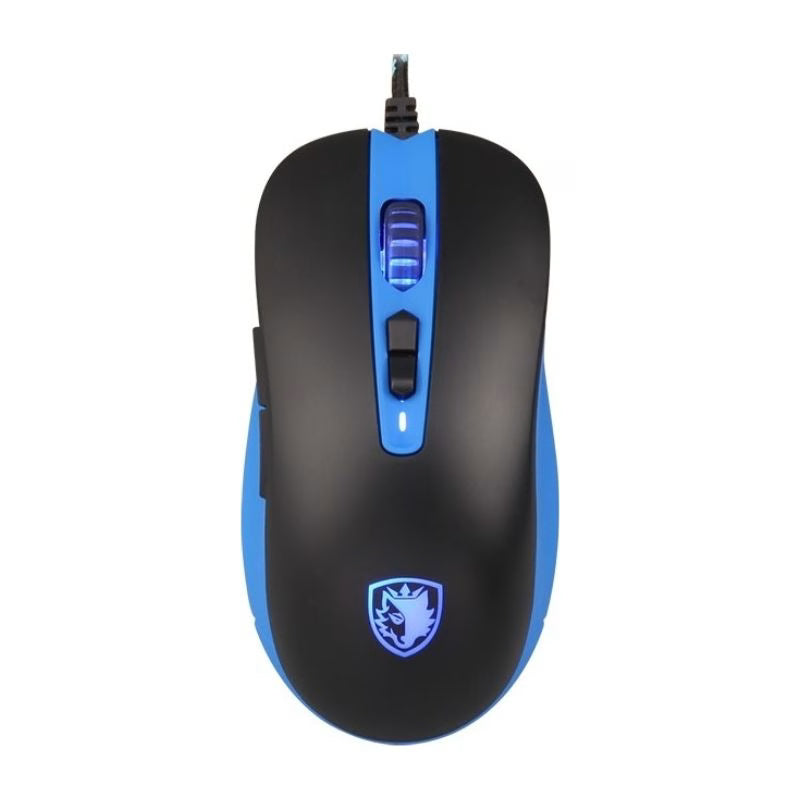 ماوس الألعاب السلكي RGB، ساديس ماسكت S15 - أزرق