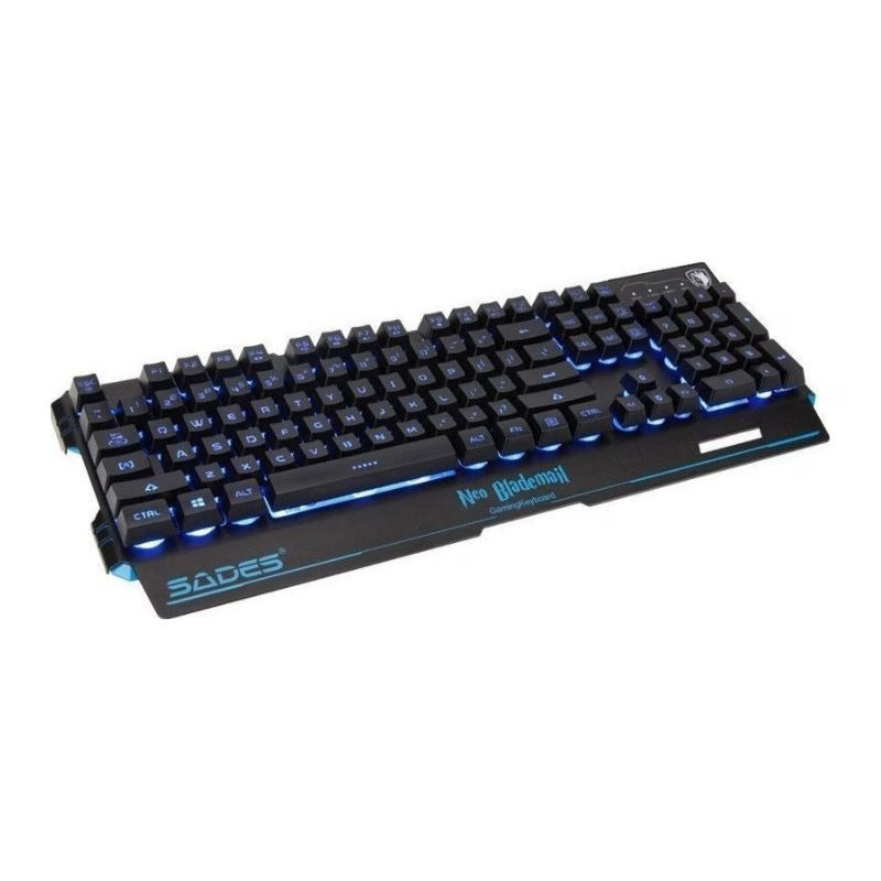لوحة مفاتيح الألعاب ساديس KB104S RGB - أسود