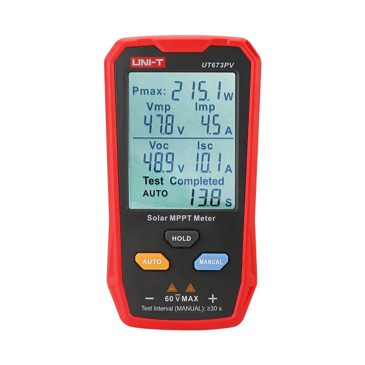 UNI-T UT673PV Solar MPPT Meter – Solar Panel Power & Efficiency Tester