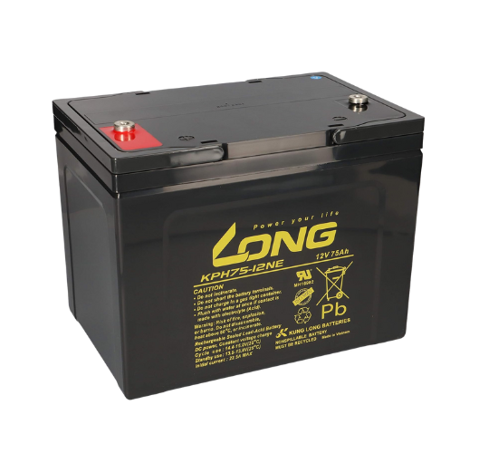 Long Battery 12V-75AH Lead Acid Rechargeable | KPH75-12N