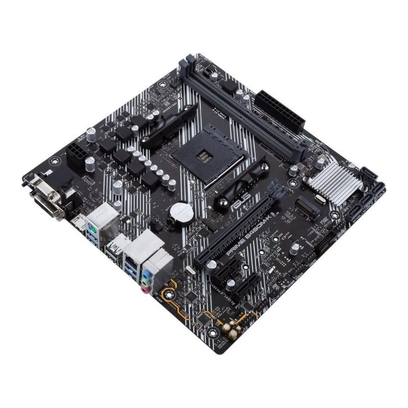 ASUS PRIME B450M-K II AMD AM4 Motherboard - Black