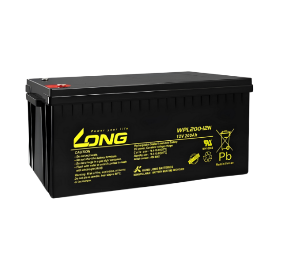 Long Battery 12V-200Ah ,Lead Acid Rechargeable|WPG200-12AN