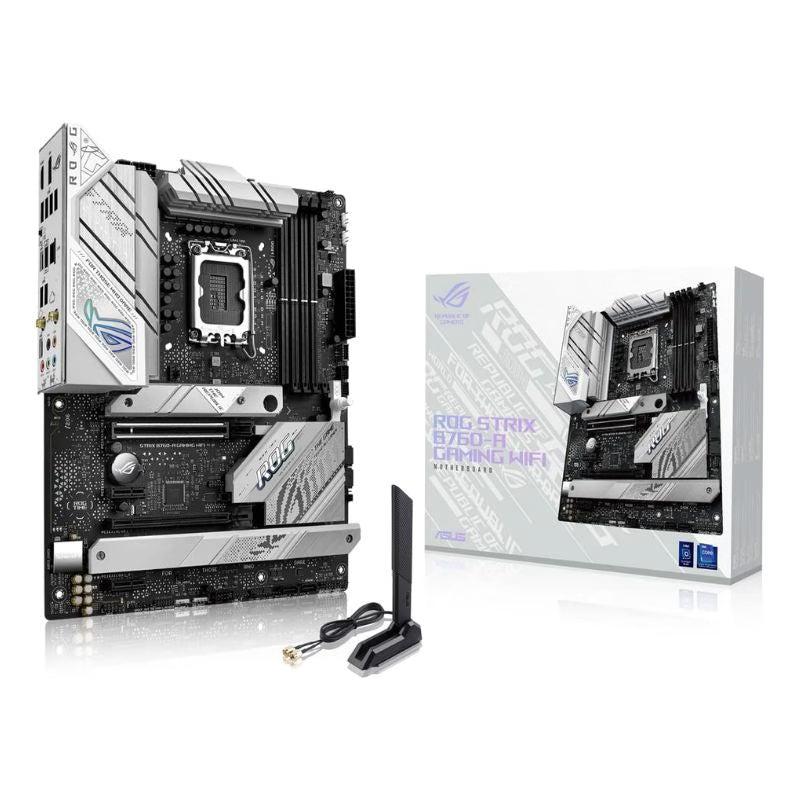 ASUS ROG Strix B760-A Gaming WiFi Intel LGA 1700 DDR5 ATX Motherboard - 3-Years Warranty