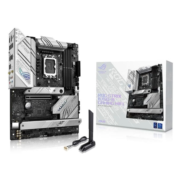 ASUS ROG Strix B760-A Gaming WiFi Intel LGA 1700 DDR5 ATX Motherboard - 3-Years Warranty