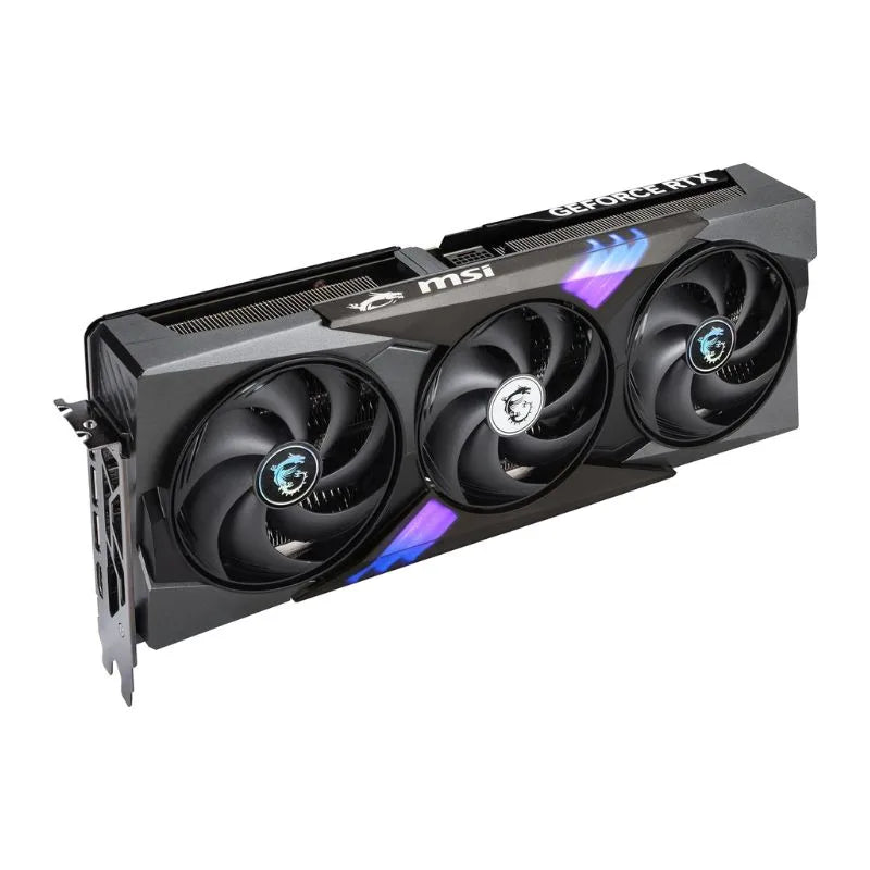 بطاقة رسومات MSI GeForce RTX 5080 GAMING TRIO OC بذاكرة GDDR7 سعة 16 جيجابايت