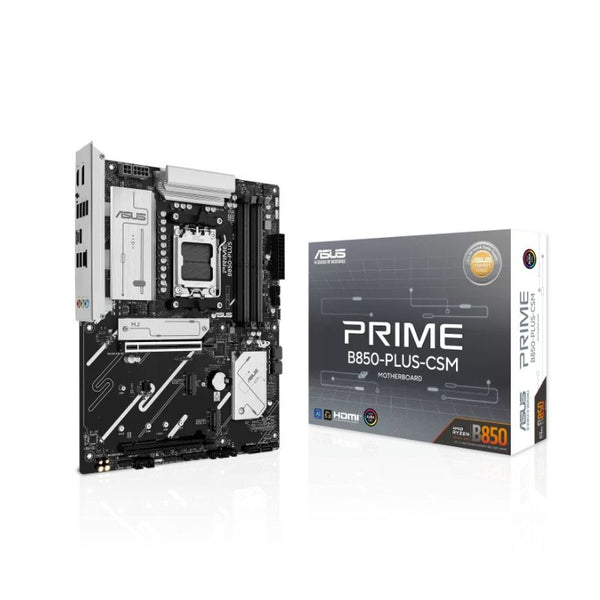 ASUS TUF GAMING B850M-PLUS-CSM AM5 DDR5 Motherboard - Black