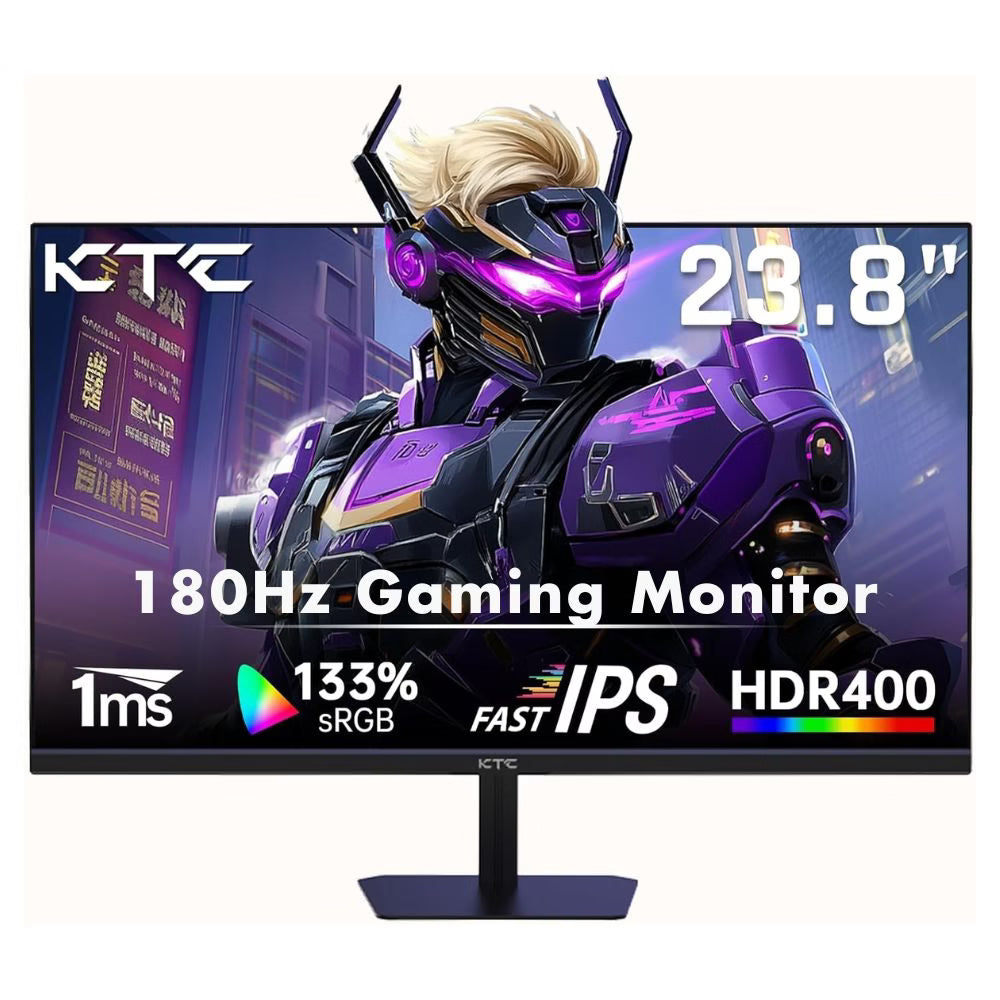 KTC H24F8 24-Inch 180Hz FHD (1920x1080) Fast IPS Gaming Monitor - 3-Years Warranty