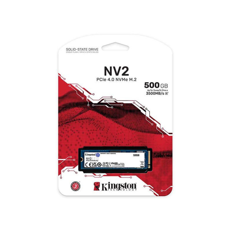 Kingston NV2 500GB M.2 NVMe PCIe 4.0 SSD
