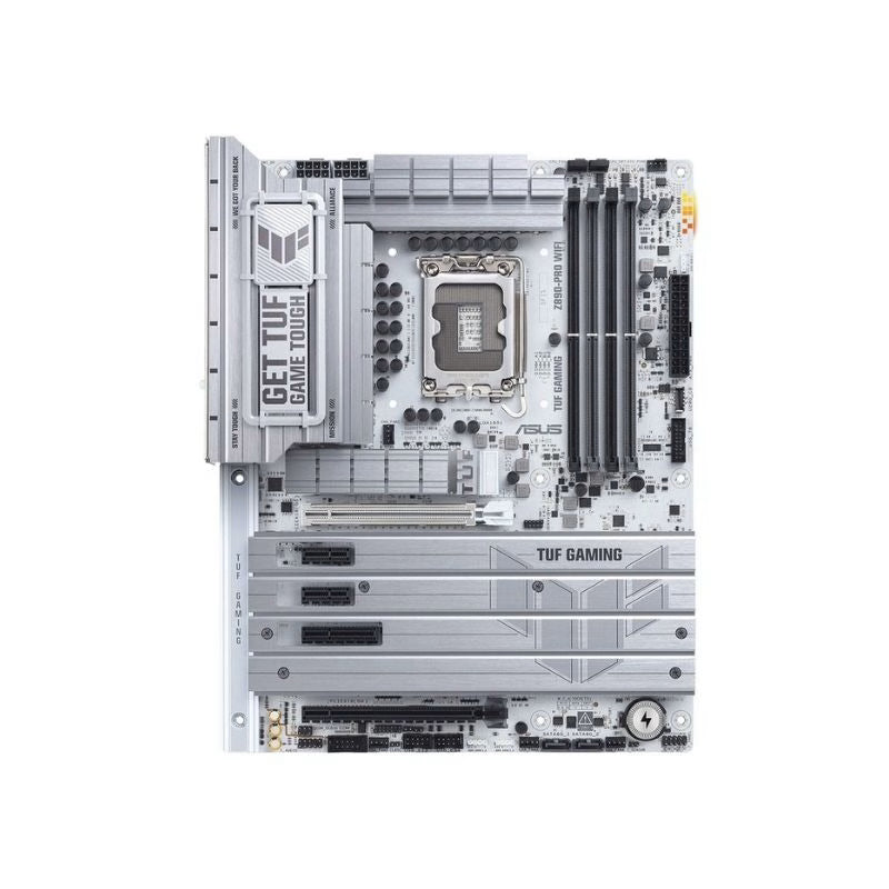 لوحة أم ASUS TUF Gaming Z890-PRO WiFi ATX بيضاء - ضمان 3 سنوات