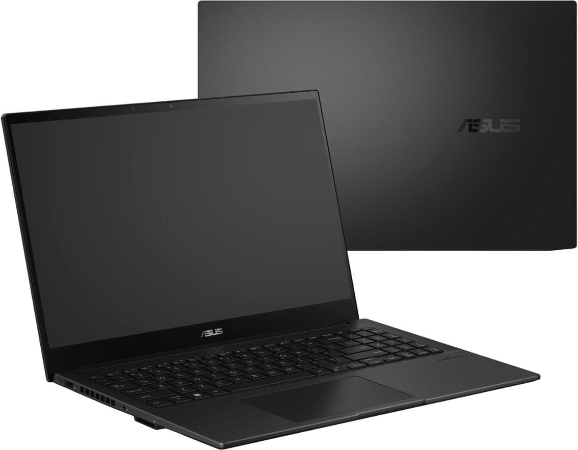 لابتوب الألعاب ASUS Creator Q530VJ - معالج Intel Core i7-13620H، شاشة 15.6 بوصة FHD OLED، ذاكرة وصول عشوائي 16 جيجابايت، قرص SSD سعة 512 جيجابايت، بطاقة رسومات NVIDIA GeForce RTX 3050 بسعة 6 جيجابايت، نظام تشغيل Windows 11 - أسود