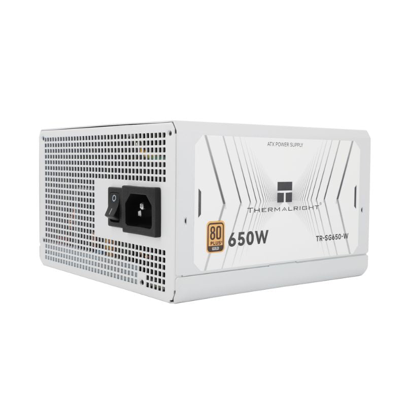 مزود الطاقة ثيرمالرايت SG-650-W 650 واط 80 بلس ذهبي معياري - أبيض