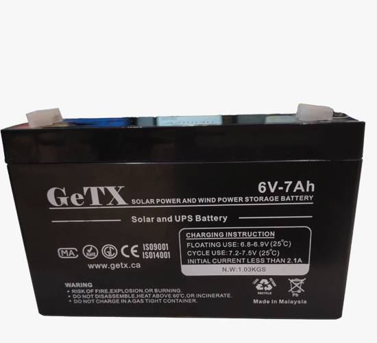 UPS Battery 6V-7AH GeTX-GX7-6