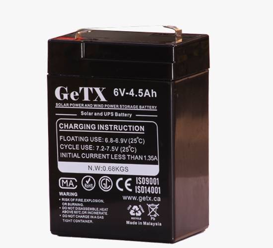 UPS Battery 6V 4.5AH GeTX GX4.5-6