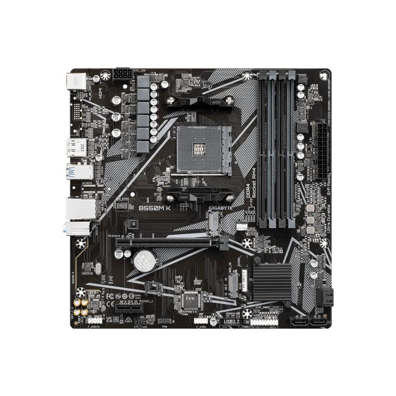 Gigabyte B550M-K AM4 M-ATX Motherboard