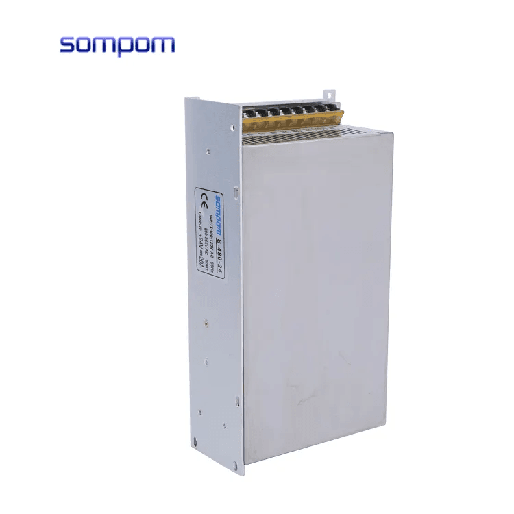 SOMPOM Switching Power Supply 110V 220V AC To SMPS 24V 20A