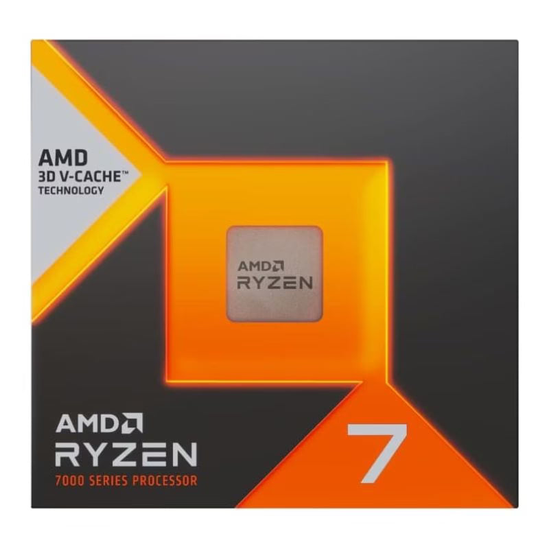 معالج سطح المكتب AMD Ryzen 7 7800X3D AM5 - صينية