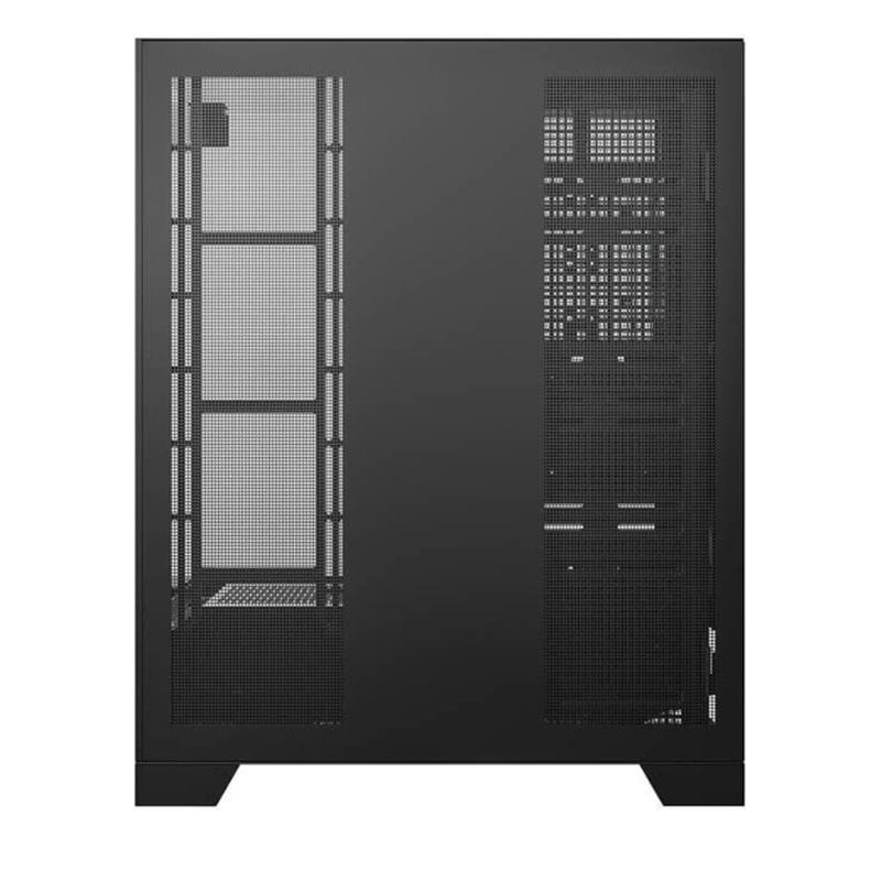 DarkFlash DY450L Pro ATX Tempered Glass Gaming Case (With 1 Pre-Installed ARGB Fan) – Black