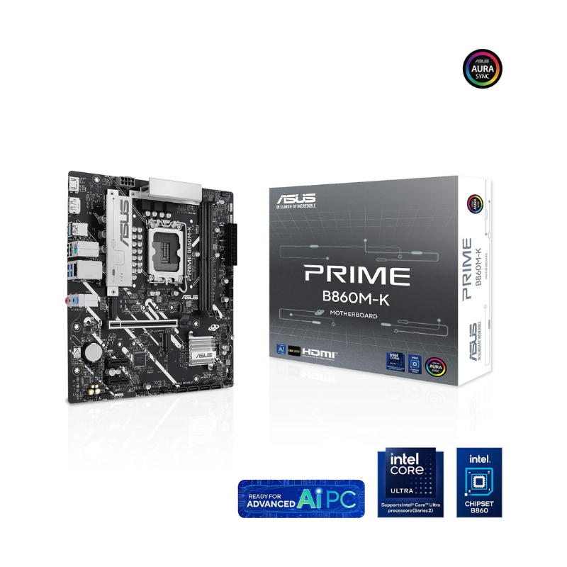 ASUS PRIME B860M-K LGA 1851 Motherboard