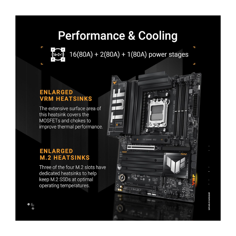 ASUS TUF GAMING X870-PLUS AM5 WIFI Motherboard