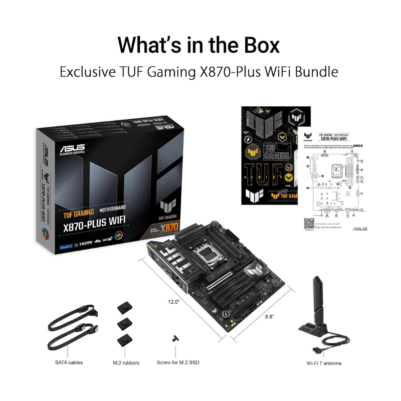 ASUS TUF GAMING X870-PLUS AM5 WIFI Motherboard