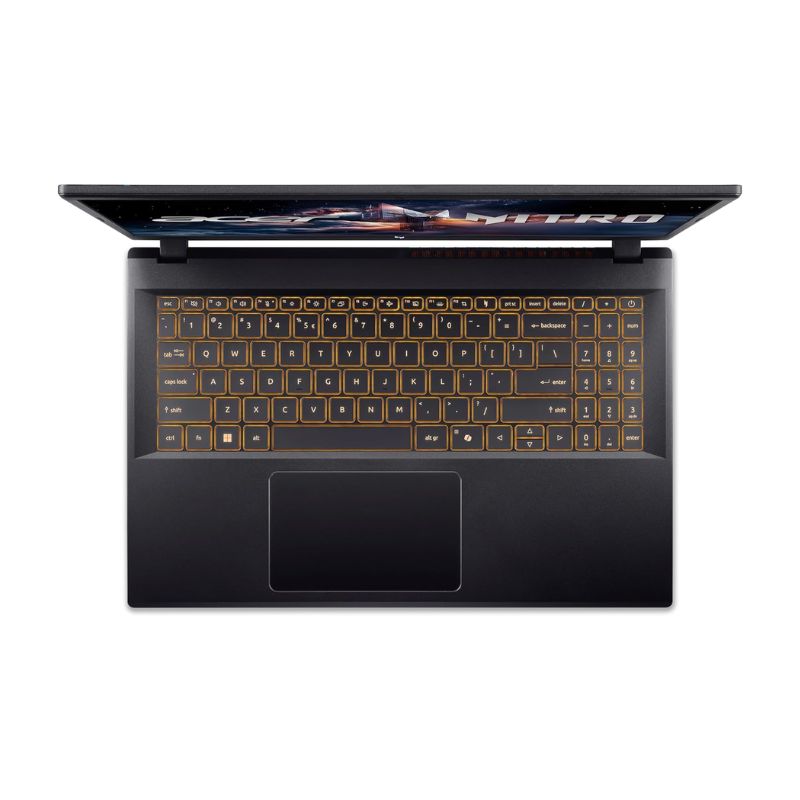 لابتوب الألعاب Acer Nitro V 15 ANV15-51-76ER - معالج Intel Core i7-13620H، ذاكرة وصول عشوائي 16 جيجابايت، قرص SSD سعة 512 جيجابايت، بطاقة رسومات RTX 4050 بسعة 6 جيجابايت، شاشة IPS بحجم 15.6 بوصة ومعدل تحديث 165 هرتز