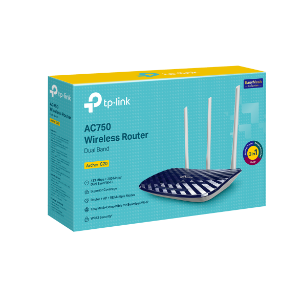 TP-LINK AC750 Wireless Dual Band Router